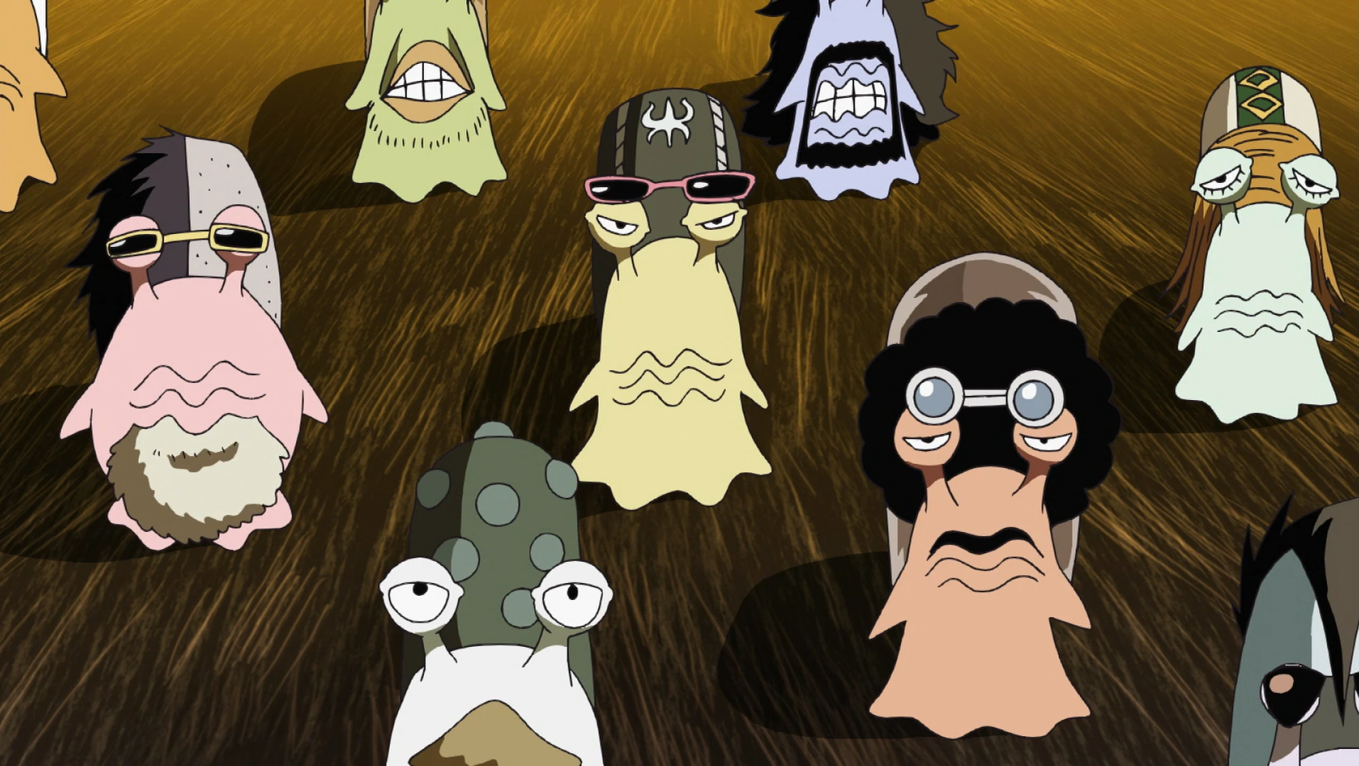 Transponder Snail — the Den Den Mushi that broadcasts signals across islands, always keeping the original message intact